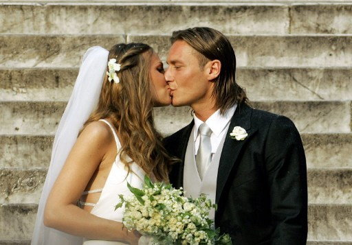 Francesco Totti i Ilary Blasi