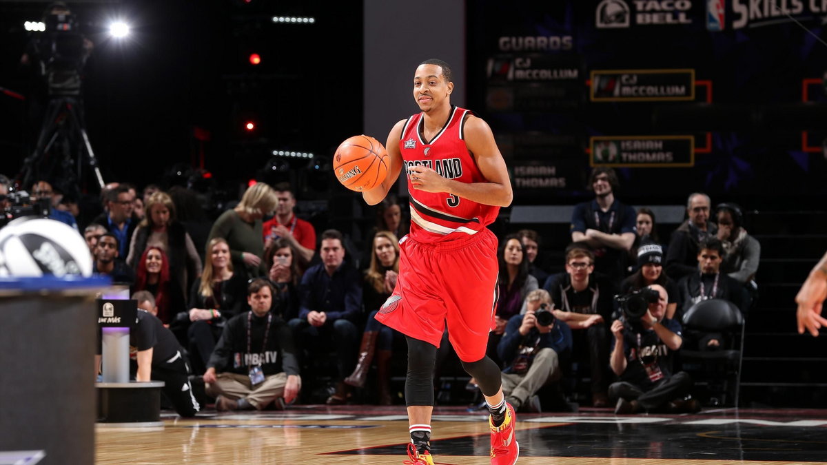 C.J. McCollum z nagrodą za największy postęp