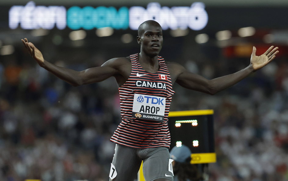 Marco Arop nie dał rywalom szans w finale biegu na 800 m