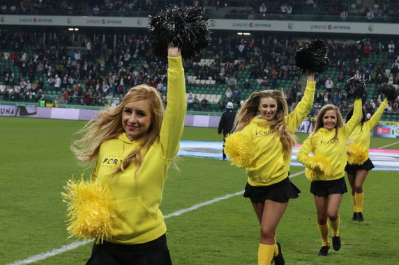 Piękne cheerleaderki Legii Warszawa