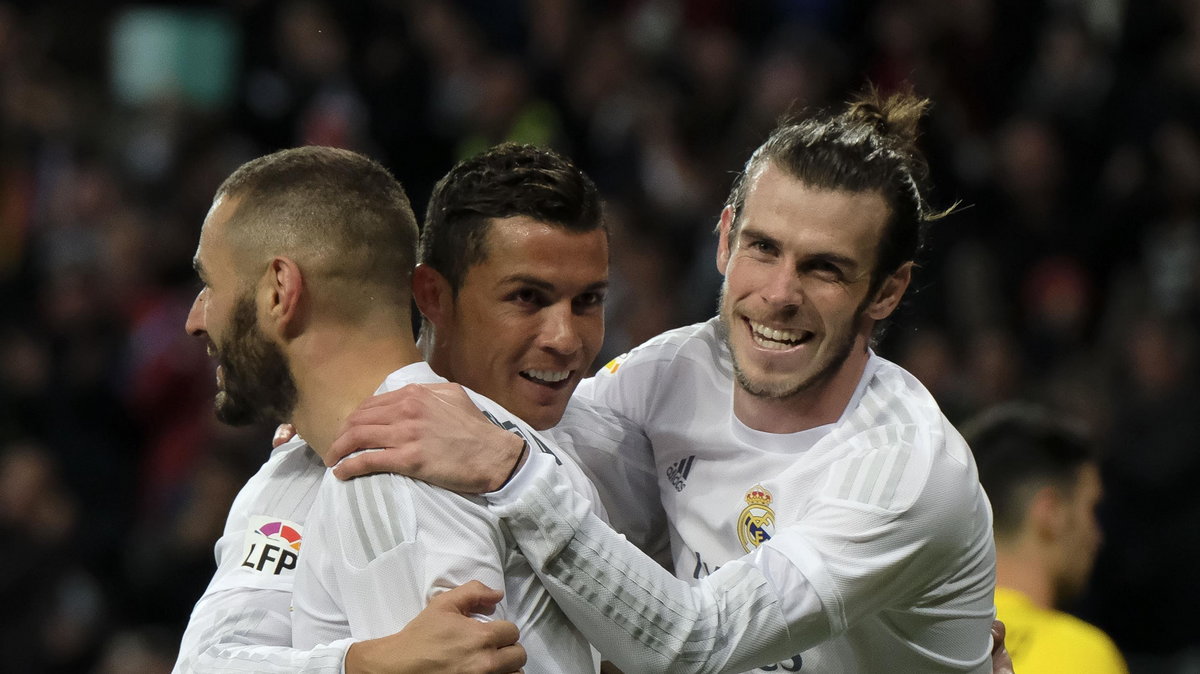 Benzema Bale Ronaldo Real Madryt