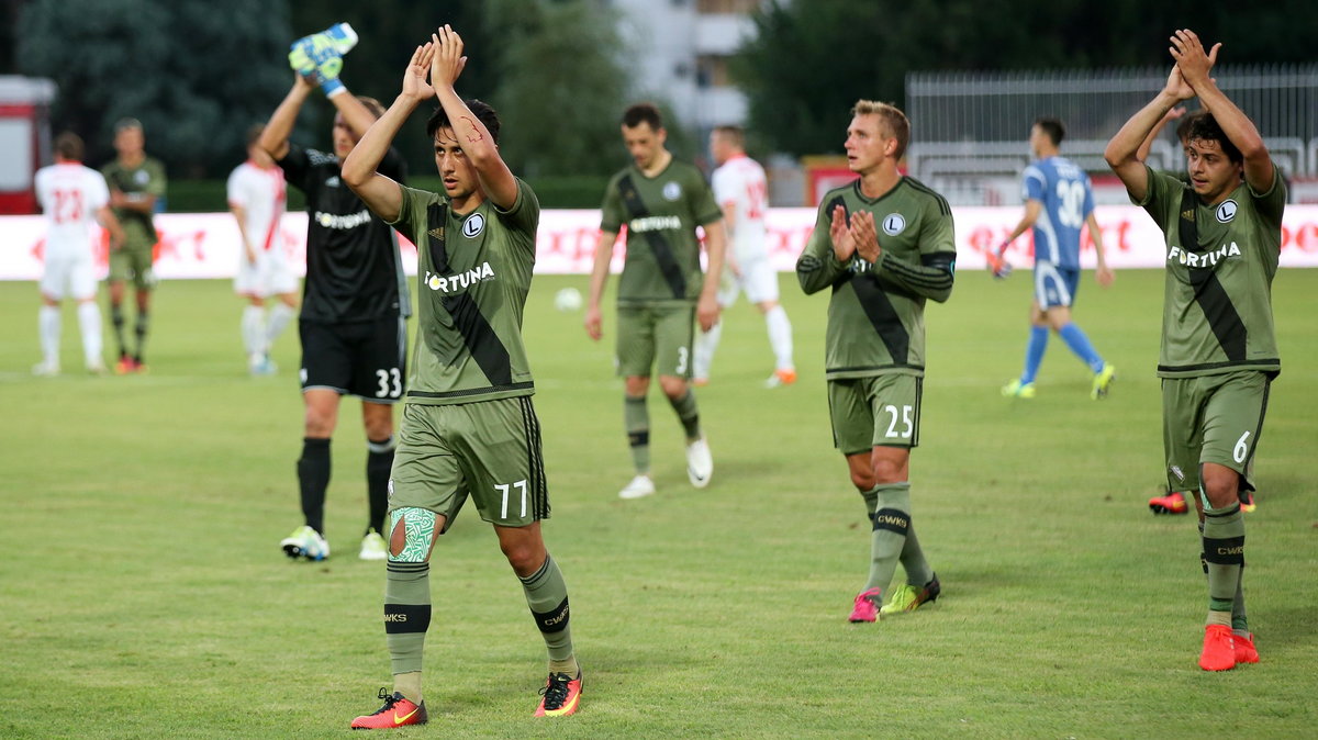 Pilka nozna. Liga Mistrzow. Zrinjski Mostar - Legia Warszawa. 12.07.2016