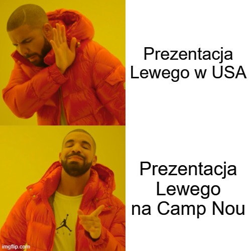 Memy po prezentacji Roberta Lewandowskiego na Camp Nou