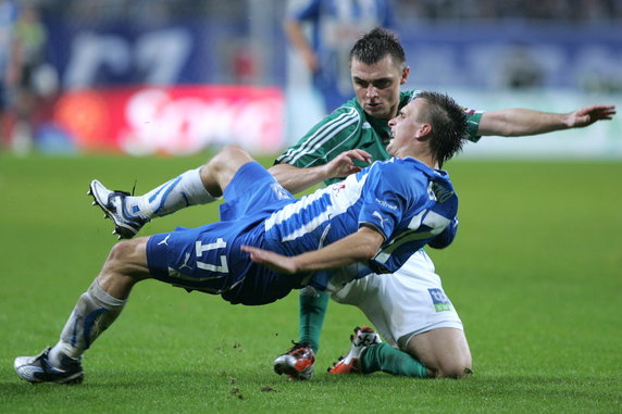 PIŁKA NOŻNA LIGA POLSKA LECH POZNAŃ KONTRA LECHIA GDAŃSK