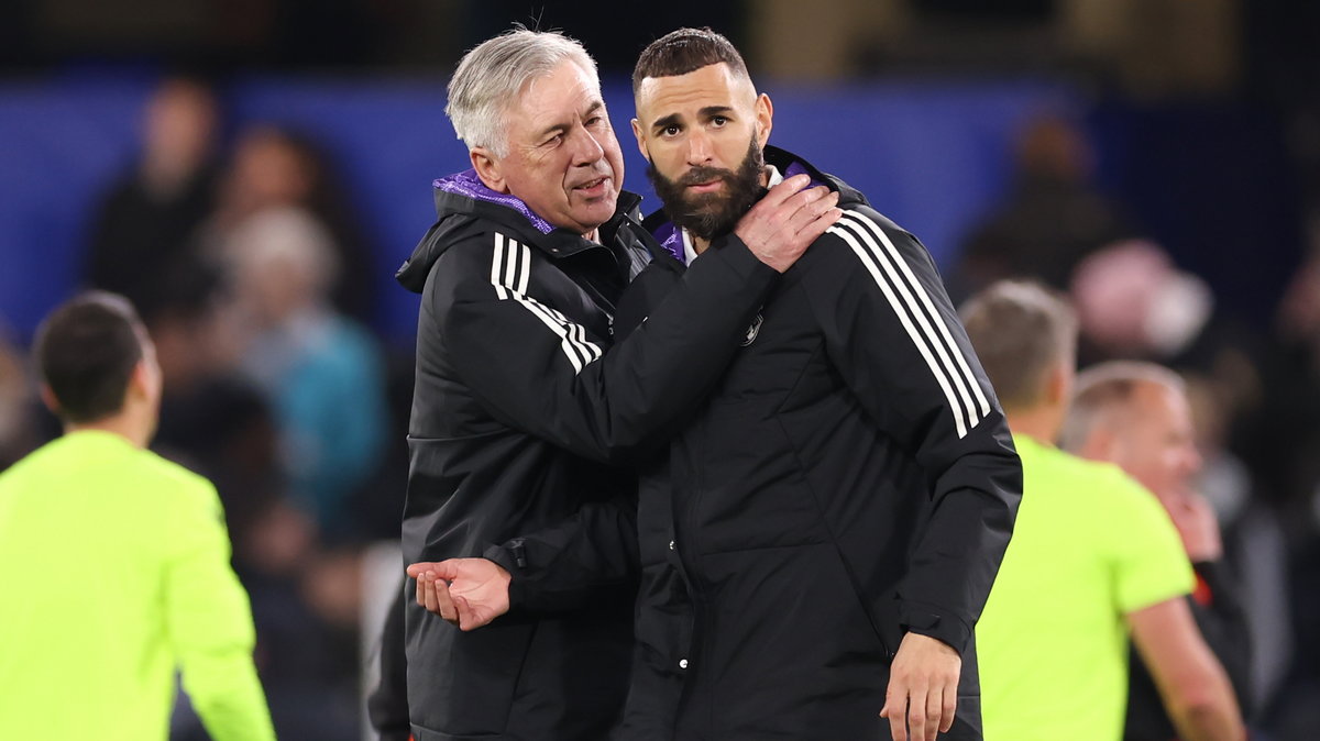 Carlo Ancelotti i Karim Benzema