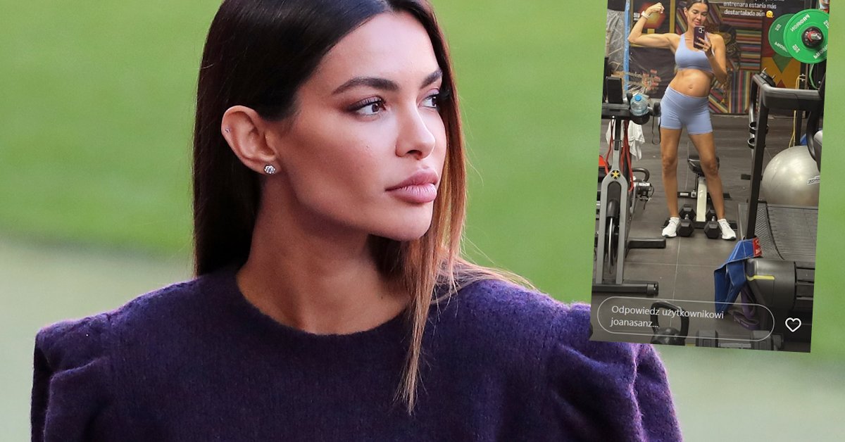 Gwiazda pokazała zdjęcie z siłowni. Jest w zaawansowanej ciąży