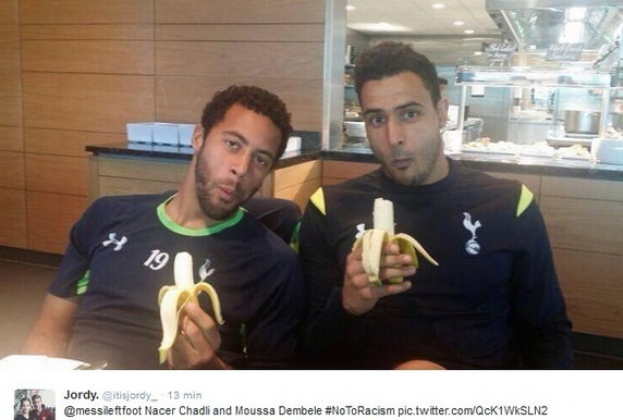 Nacer Chadli and Moussa Dembele