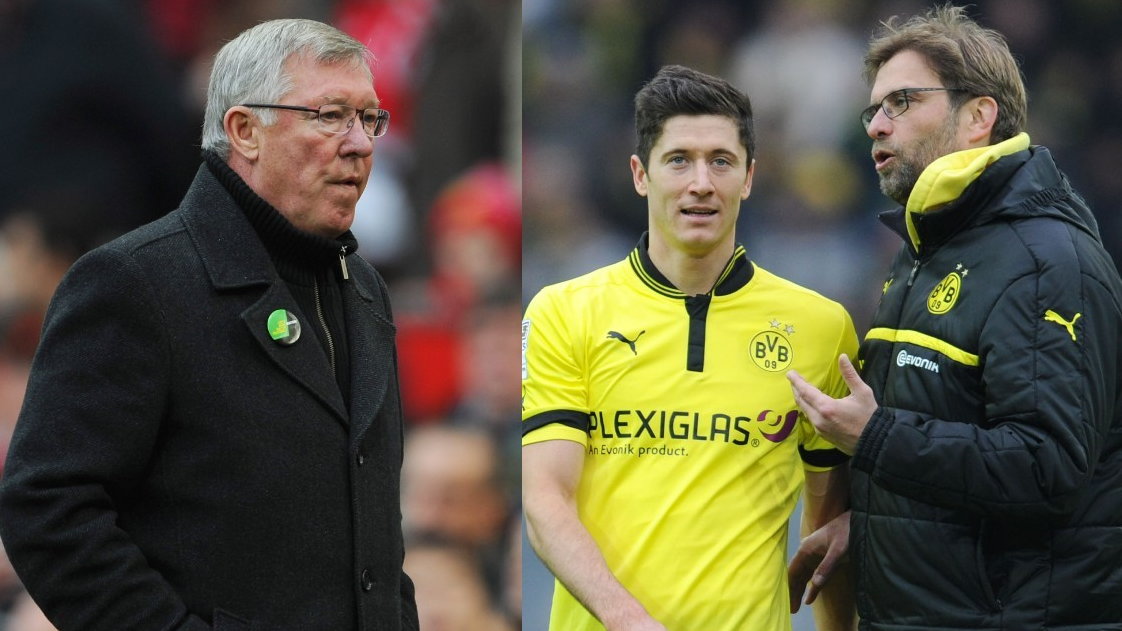 Sir Alex Ferguson, Robert Lewandowski i Juergen Klopp