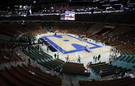 KATOWICE SPODEK PO MODERNIZACJI PRZED EUROBASKETEM