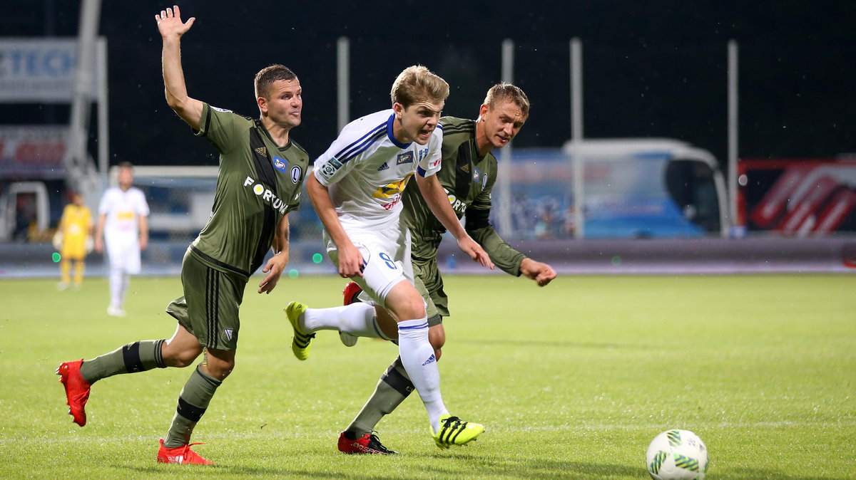 Pilka nozna. Ekstraklasa. Wisla Plock - Legia Warszawa. 30.07.2016