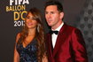 Leo Messi i Antonela Roccuzzo w styczniu 2014 r.