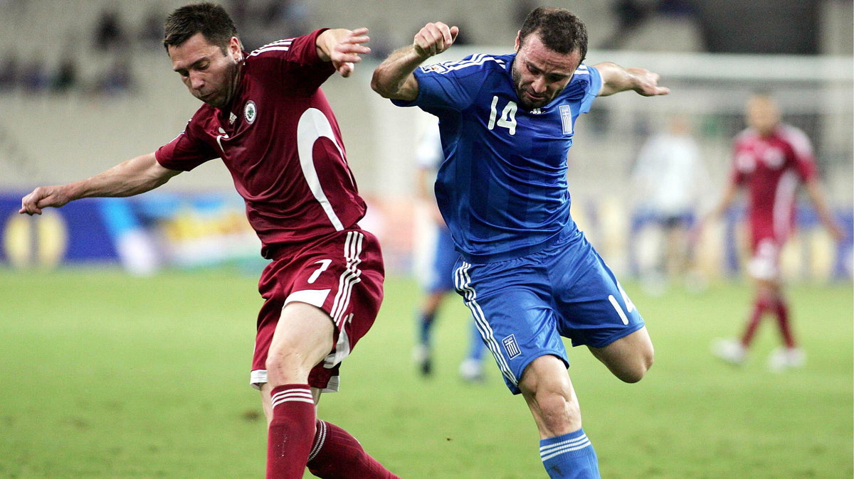 GREECE SOCCER 2010 WORLD CUP QUALIFIER