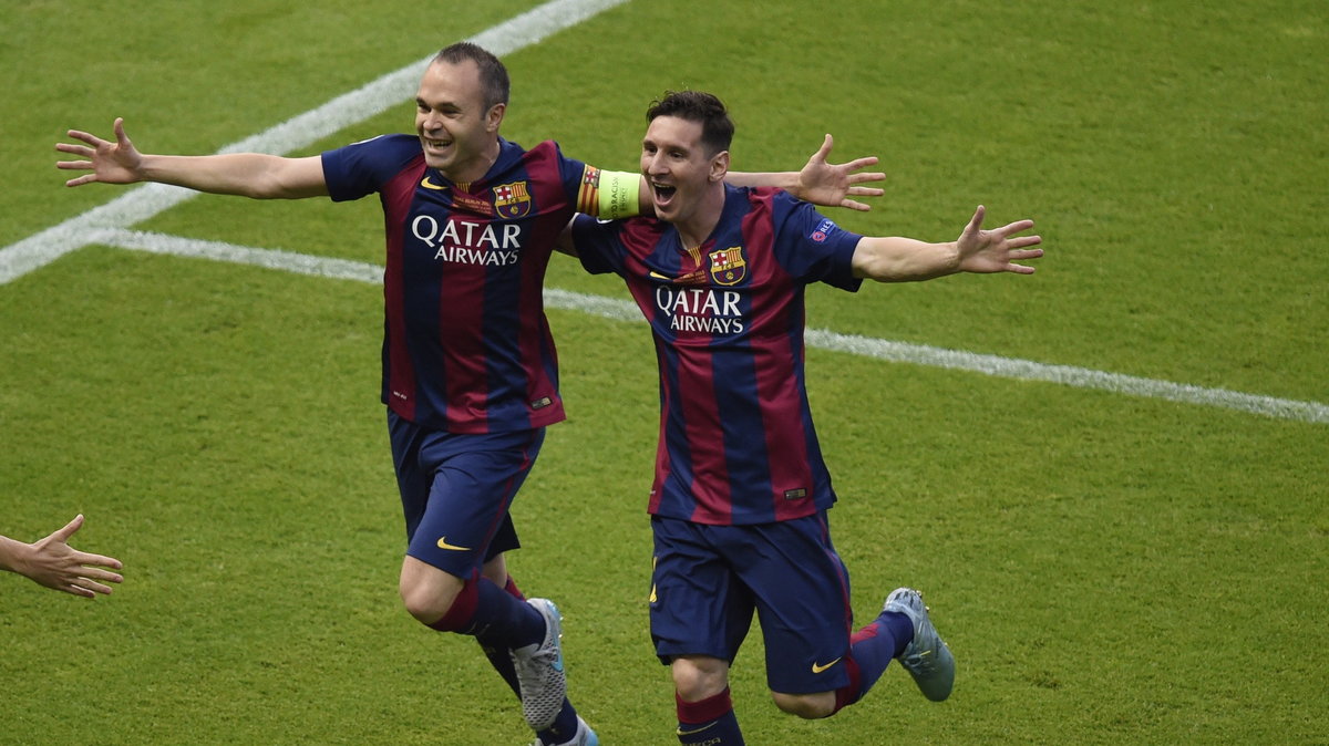 Andres Iniesta i Lionel Messi 