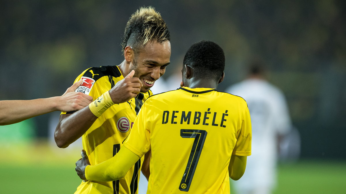 Pierre-Emerick Aubameyang i Ousmane Dembele