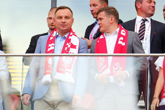 Andrzej Duda i Witold Bańka