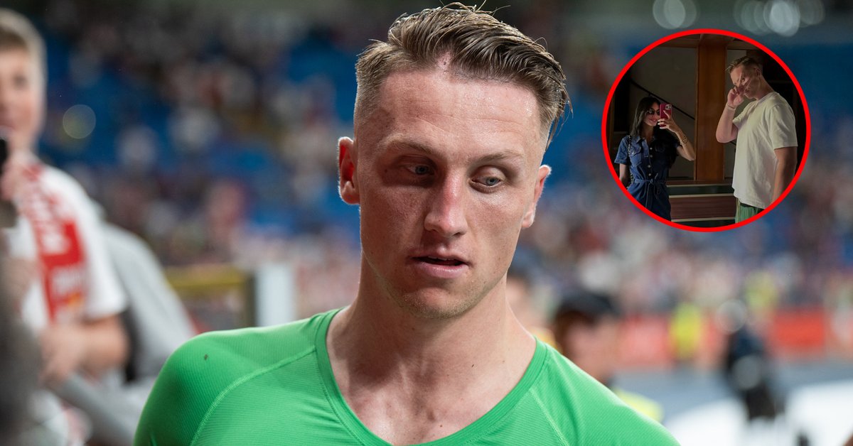 Marcin Bułka wywołał burzę, a potem spędzał czas z ukochaną. Modelka pokazała zdjęcie