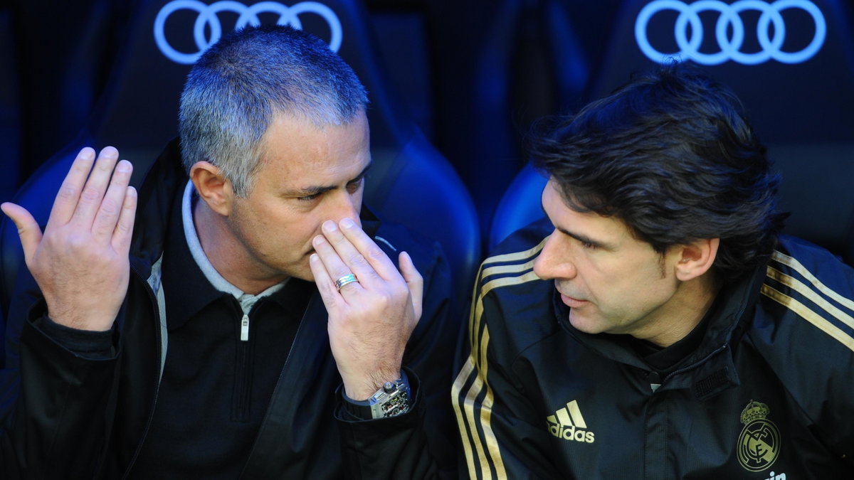 Jose Mourinho i Aitor Karanka