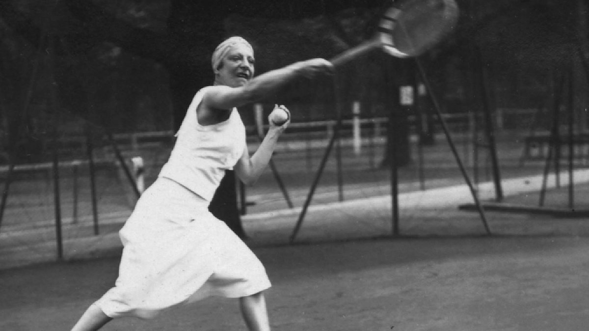 Suzanne Lenglen podczas igrzysk w 1920 roku