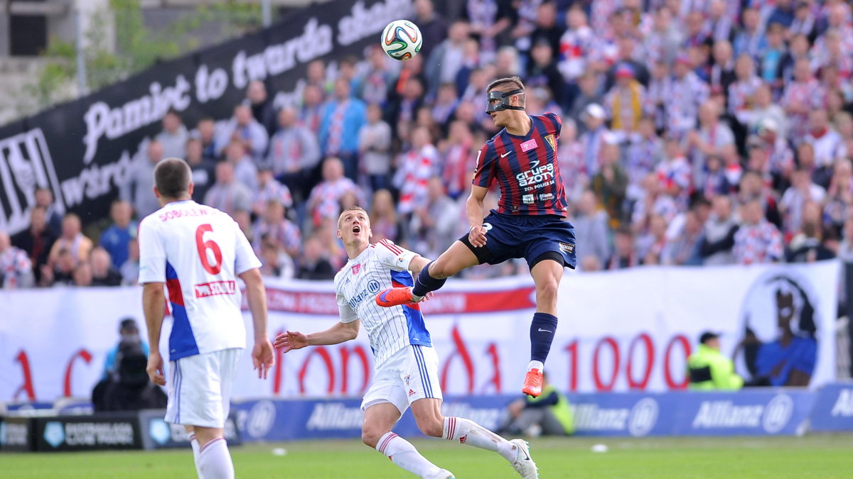 Górnik Zabrze Oleksandr Szeweluchin Łukasz Zwoliński