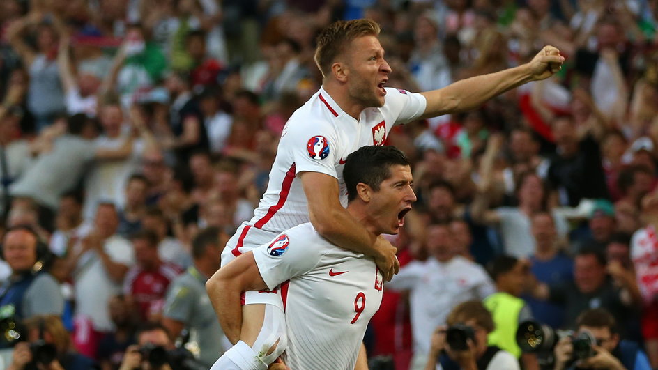 Robert Lewandowski i Jakub Błaszczykowski na Euro 2016