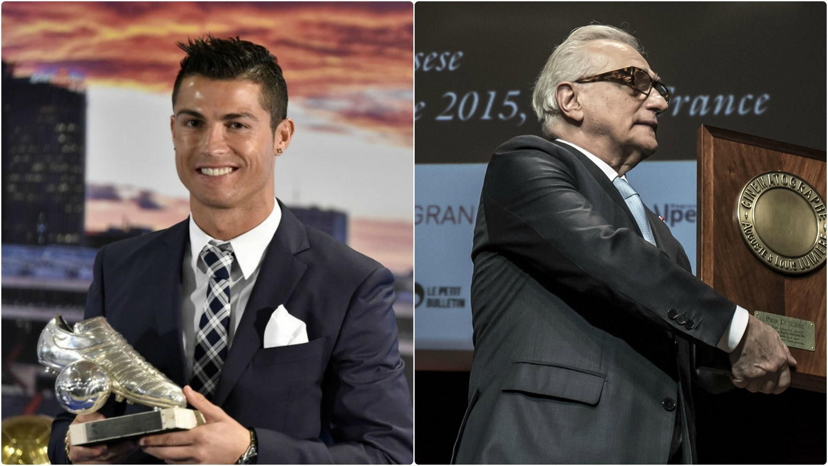 Cristiano Ronaldo i Martin Scorsese