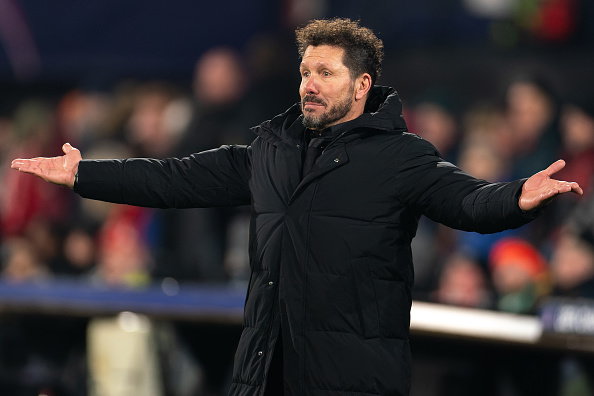 Diego Simeone jako trener jeszcze w Barcelonie nie wygrał