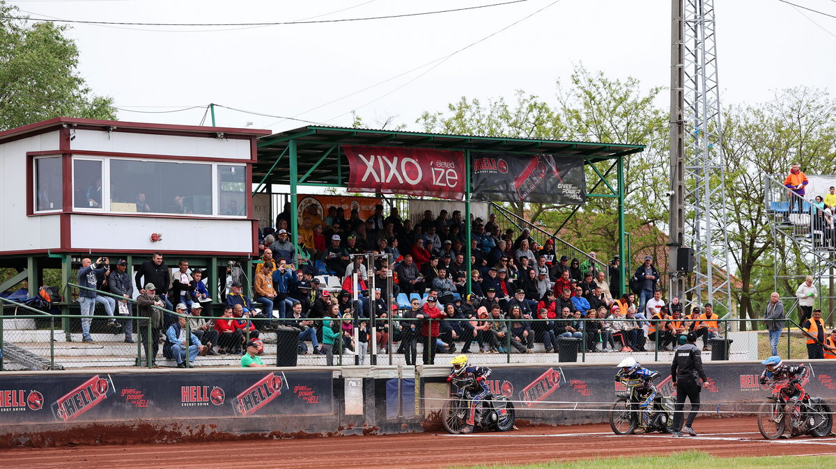 Stadion w Nagyhalasz. Turniej Challenge SEC w 2023 roku