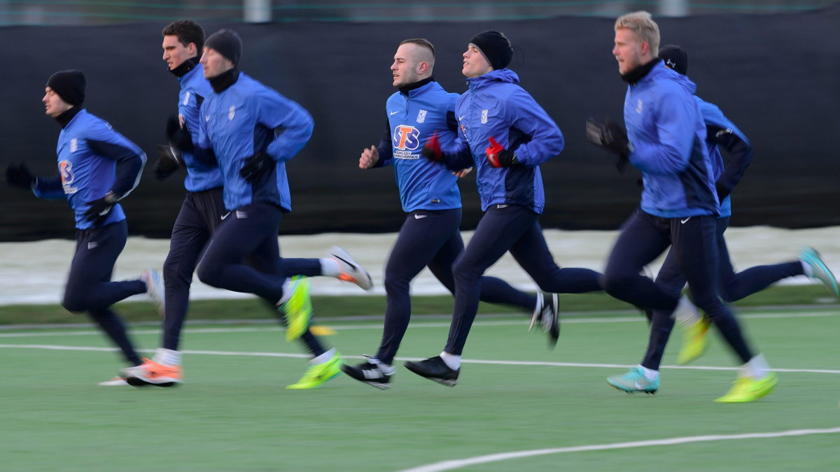 PIŁKA NOŻNA LECH POZNAŃ TRENING