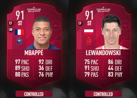 Mbappe vs Lewandowski
