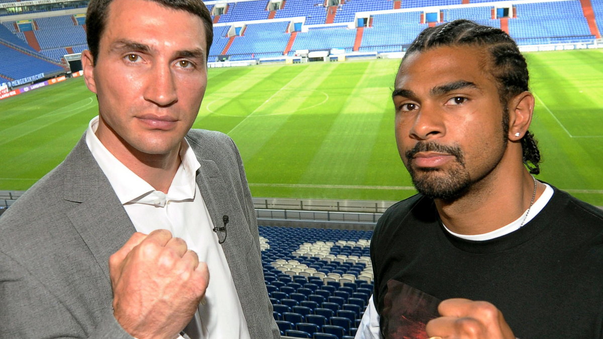 Władymir Kliczko i David Haye