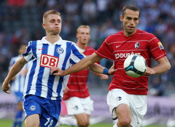 Artur Wichniarek (z lewej) rozegrał w Bundeslidze 215 meczów.