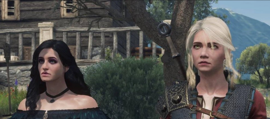 Yennefer i Ciri w Wiedźminie 3