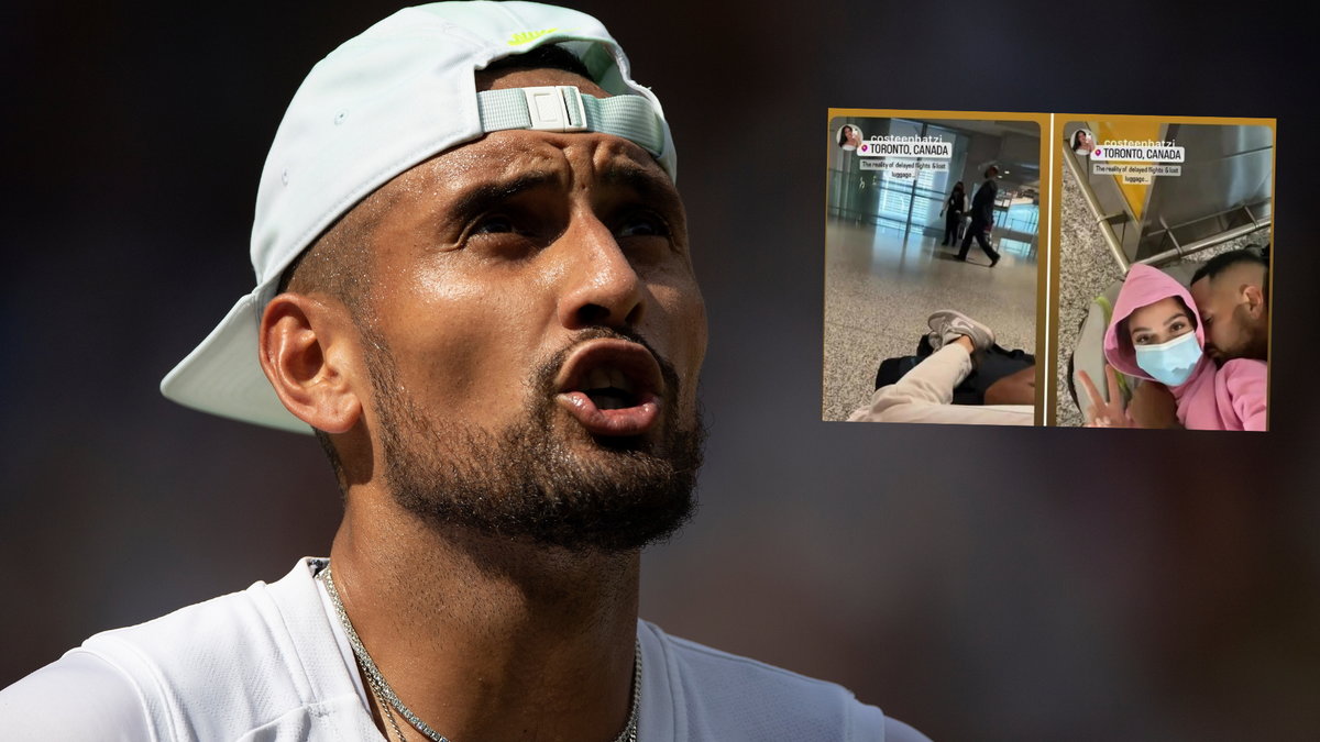 Nick Kyrgios miał problem w drodze powrotnej z Wimbledonu