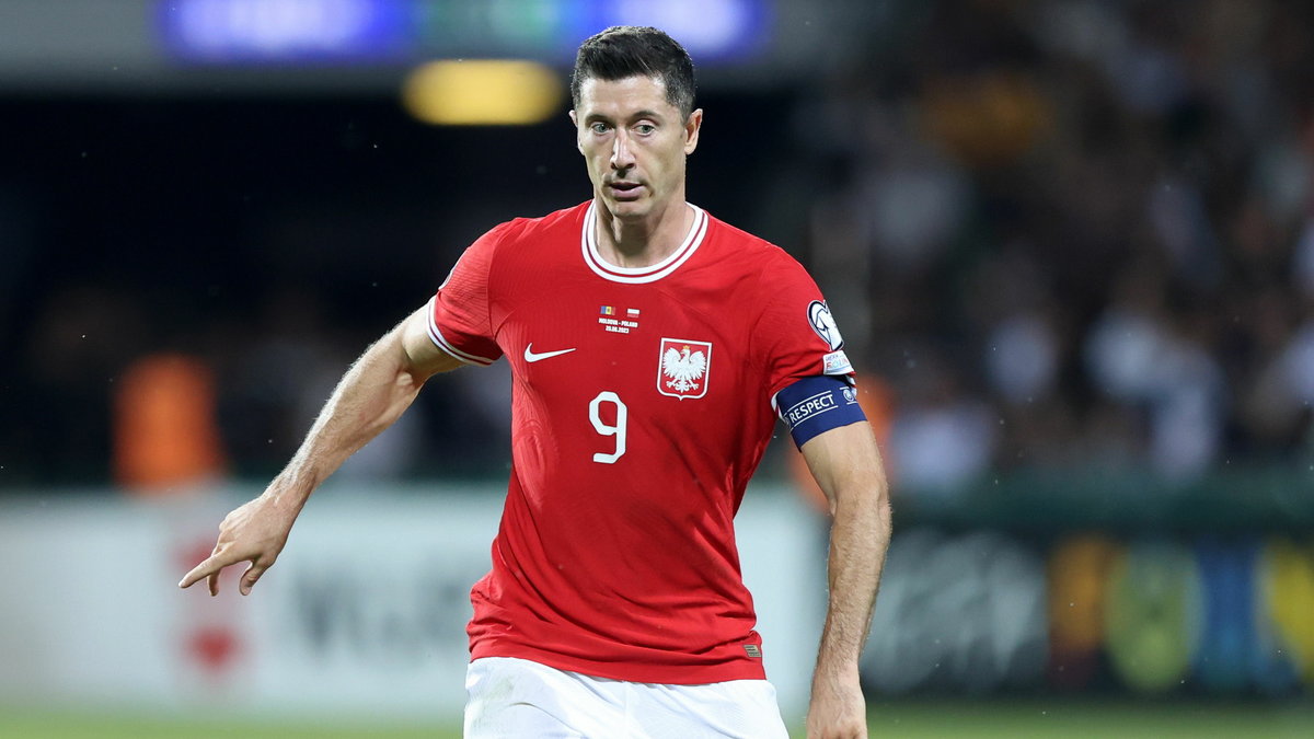 Robert Lewandowski (Mołdawia 3:2 Polska, 20.06.2023 r.).