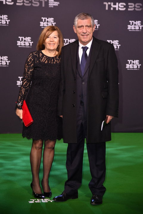 Fernando Santos z żoną