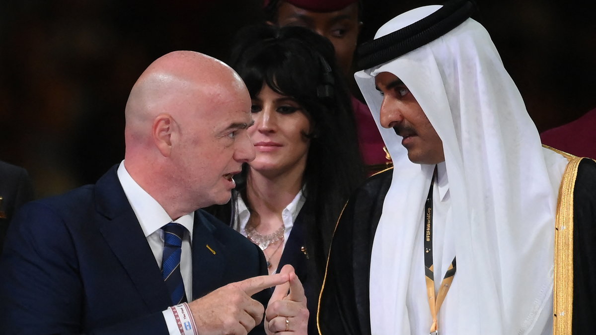 Gianni Infantino, Tamim bin Hamad al-Thani