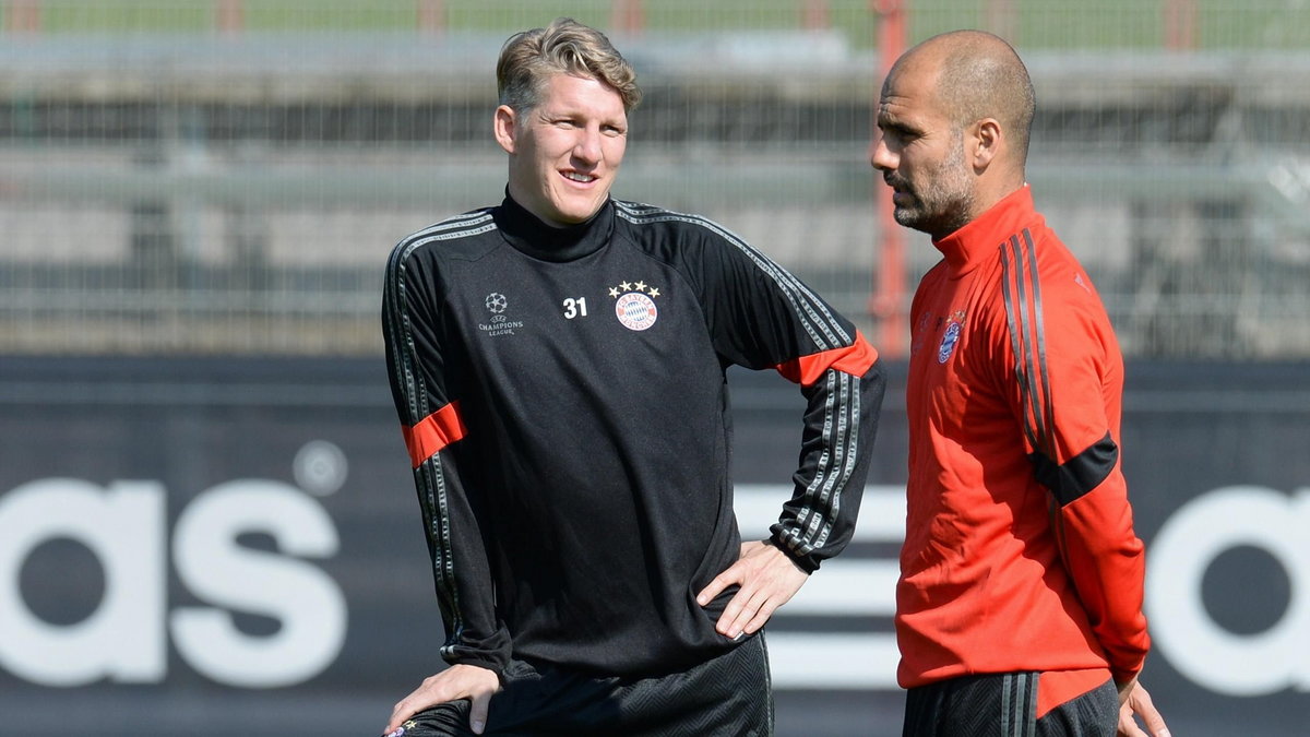 Bastian Schweinsteiger i Josep Guardiola