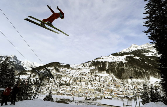 SWITZERLAND SKI JUMPING WORLD CUP