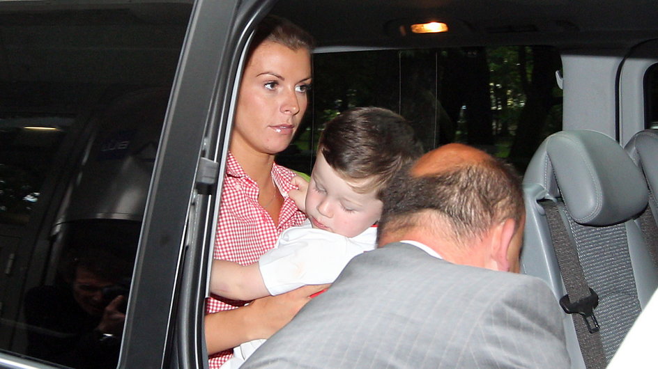 Coleen Rooney z synem Kayem