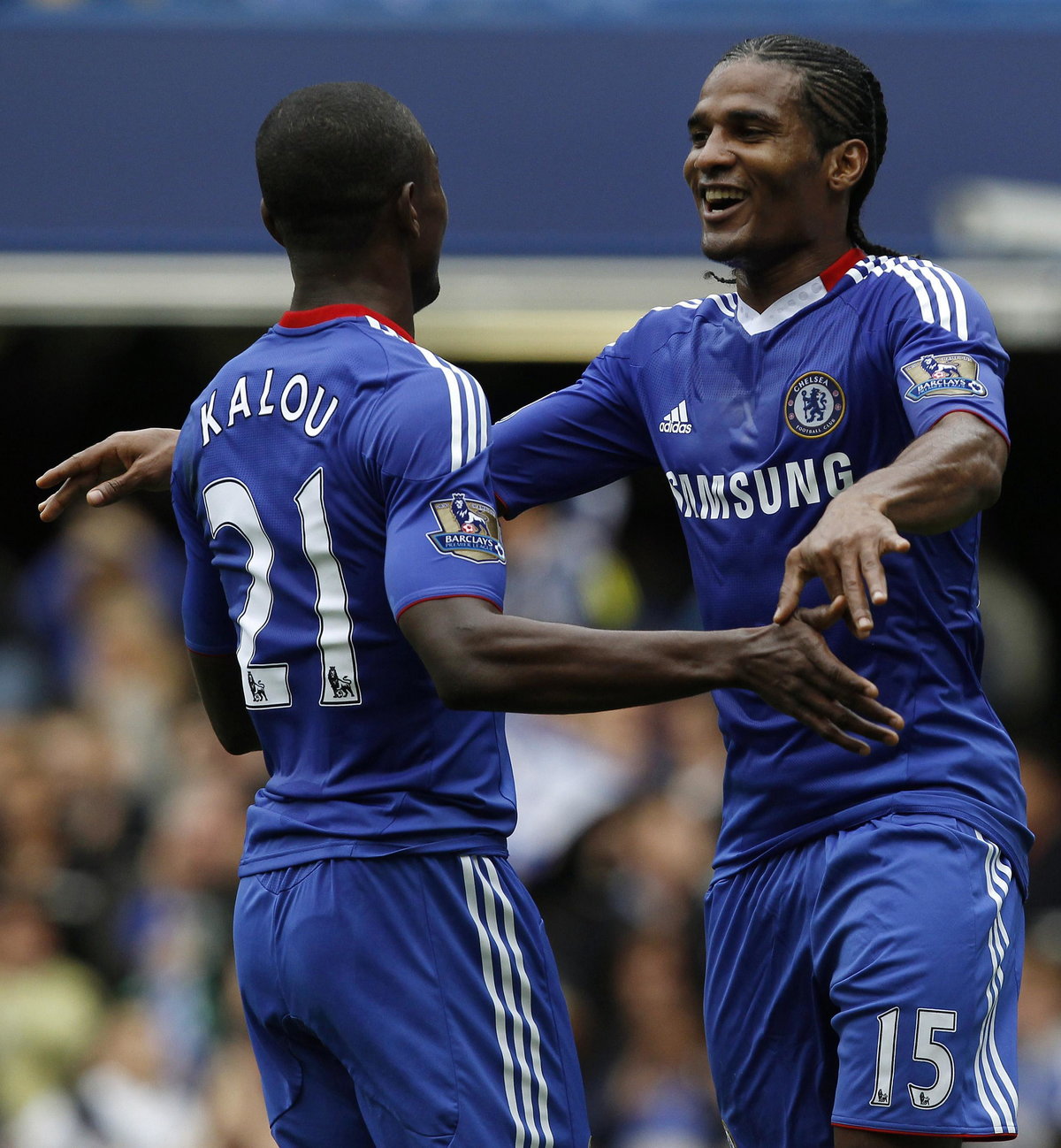 Florent Malouda (P) i Salomon Kalou