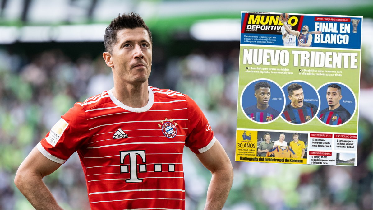 Robert Lewandowski znów znalazł się w centrum uwagi hiszpańskich dziennikarzy