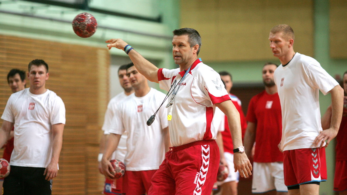 PIŁKA RĘCZNA REPREZENTACJA TRENING