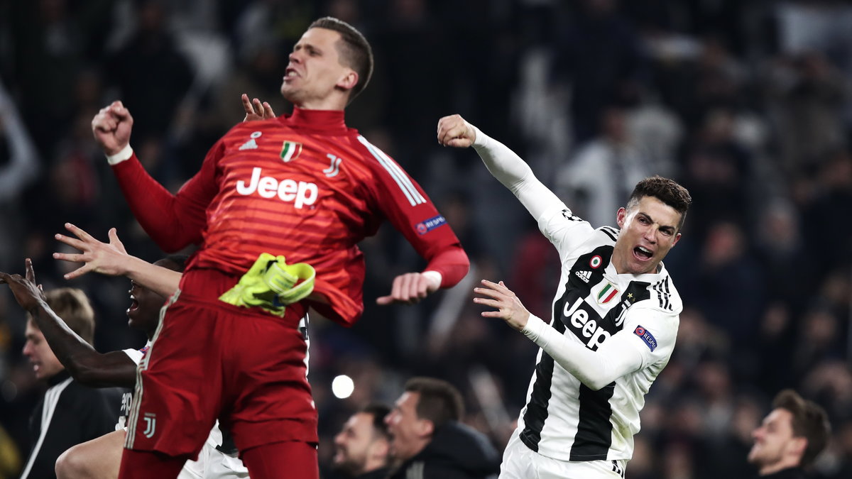 Szczęsny i Ronaldo - Juventus