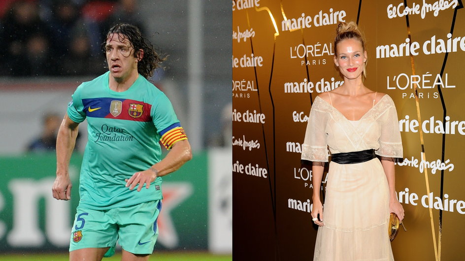 Carles Puyol i Vanessa Lorenzo