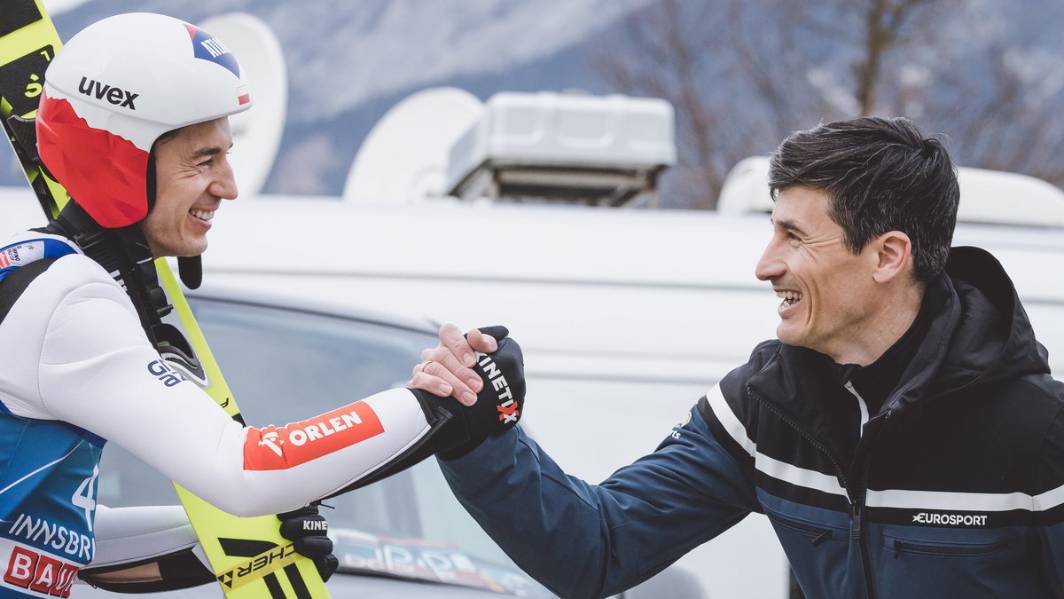 Kamil Stoch i Martin Schmitt