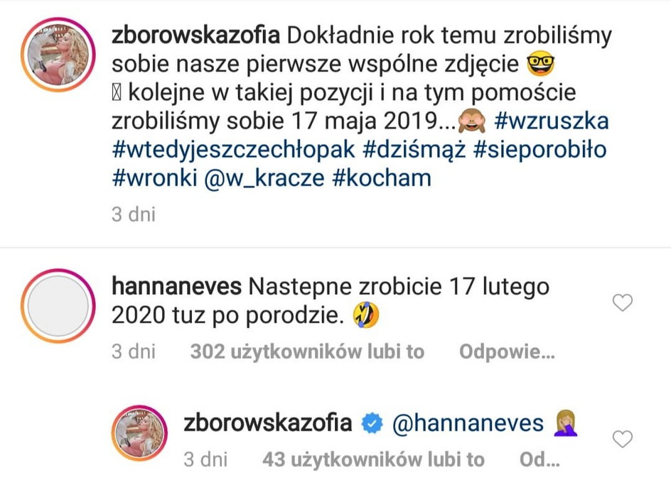 Komentarz siostry Zofii Zborowskiej wywołał lawinę plotek