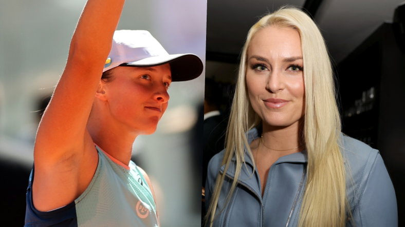 Iga Świątek, Lindsey Vonn