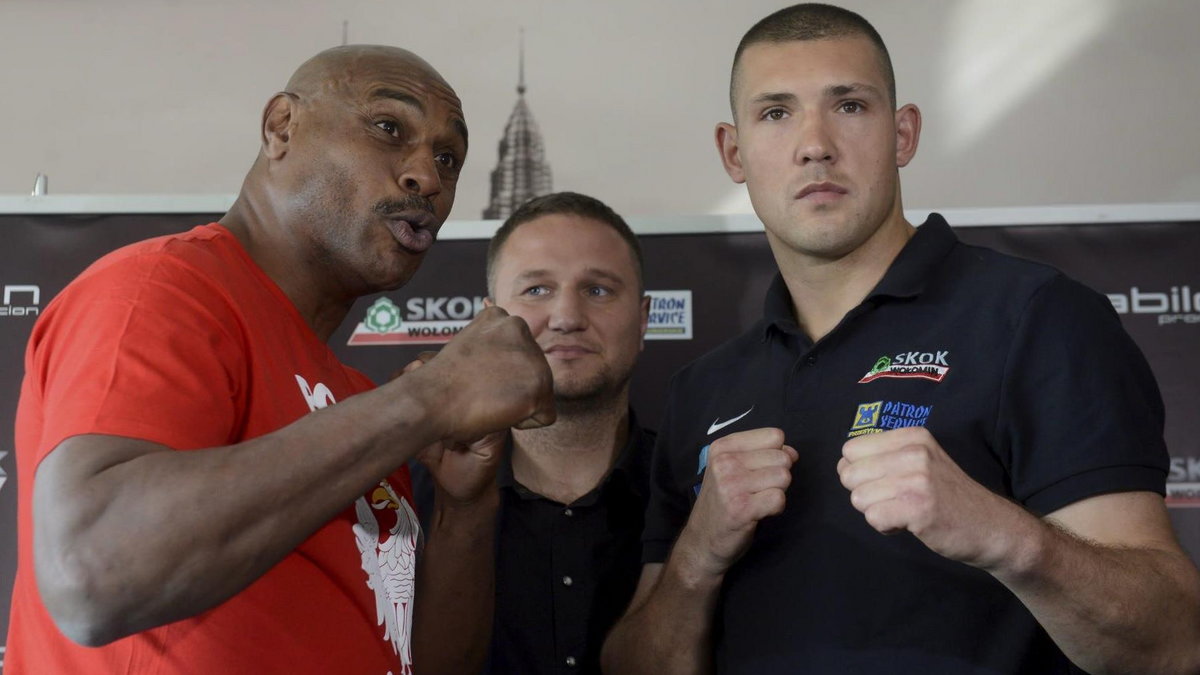 Krzysztof Zimnoch i Oliver McCall