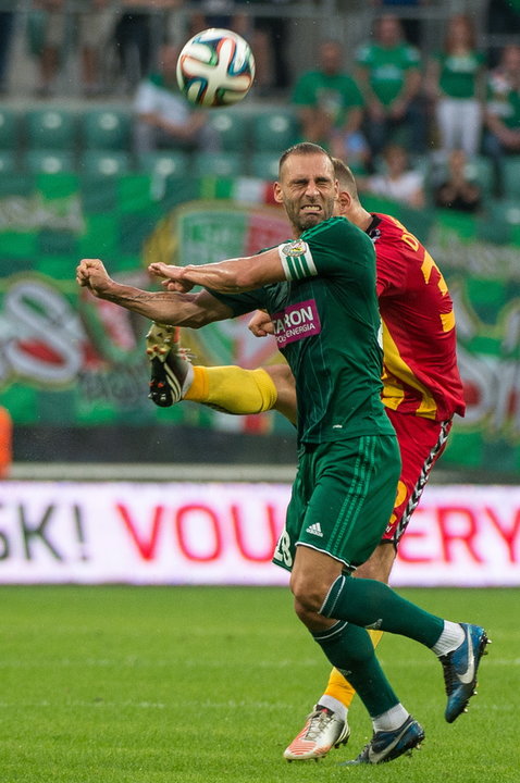 PIŁKARSKA EKSTRAKLASA ŚLĄSK KONTRA KORONA  (Flavio Paixao Radek Dejmek )