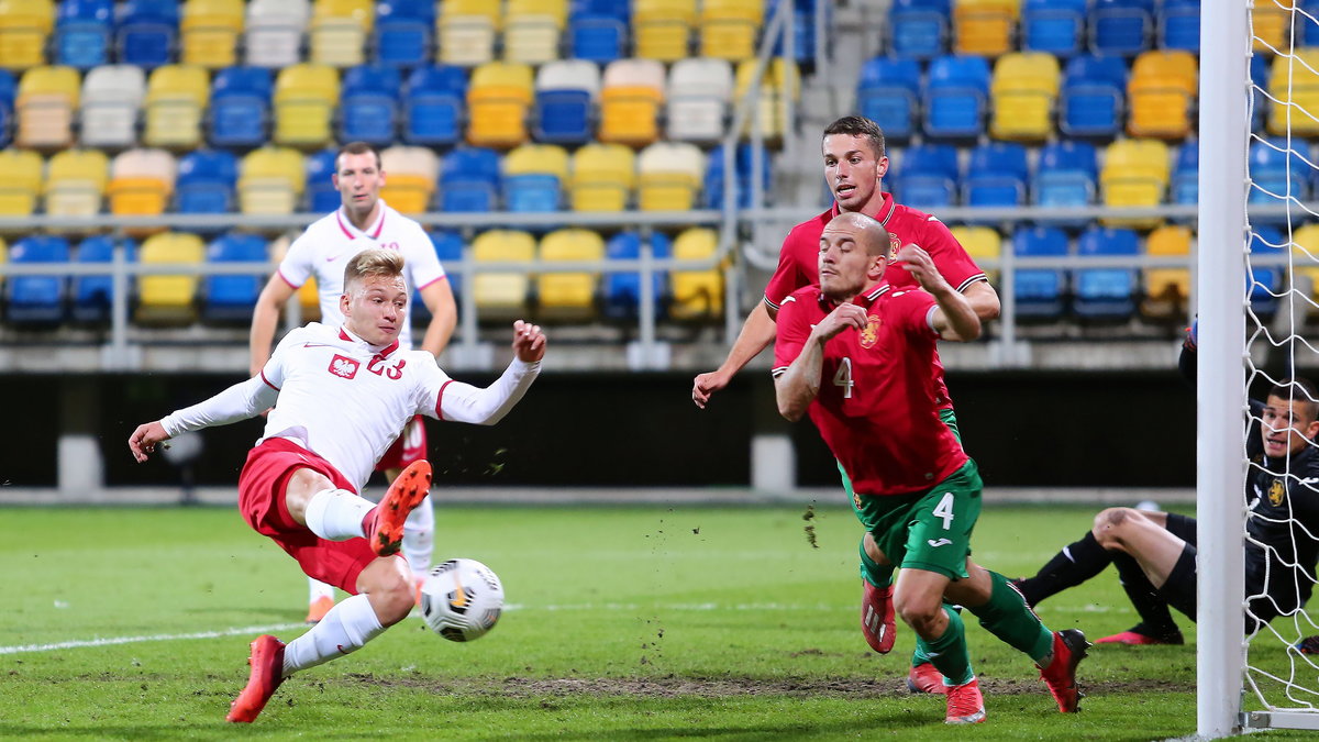 13.10.2020 KWALIFIKACJE MISTRZOSTW EUROPY POLSKA U21 - BULGARIA U21 PILKA NOZNA